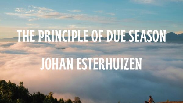 The Principle Of Due Season cover image