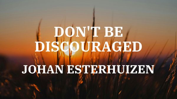 Don’t Be Discouraged cover image